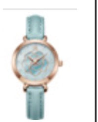 Watch with Floral Design