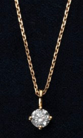 Classic Zircon Gold Necklace