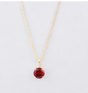 GoldChain-Colorful Birthstone