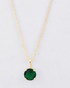 GoldChain-Colorful Birthstone