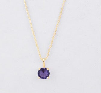 GoldChain-Colorful Birthstone