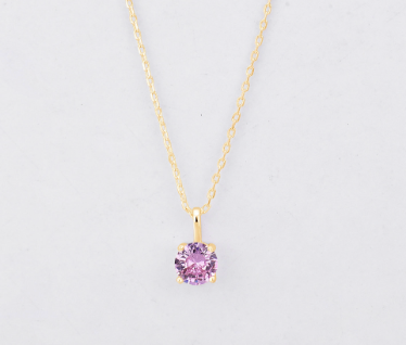 GoldChain-Colorful Birthstone