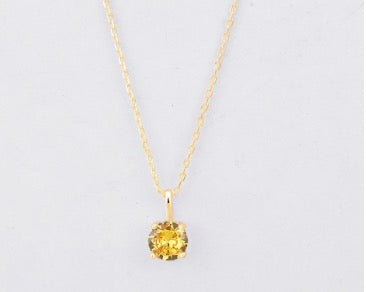 GoldChain-Colorful Birthstone