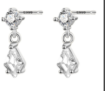 Zircon Diamond Drops