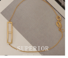 Minimalist Micro Inlaid Zircon 14K Coated Silver Base