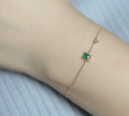Green Gem Bracelet
