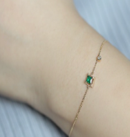 Green Gem Bracelet