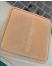 Beige Velvet Necklace Box