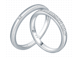 Pristine Love Rings
