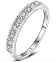Hallow Pavé Band