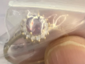 Crimson Halo Ring