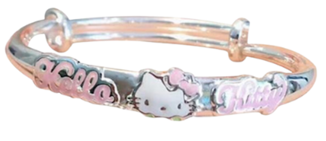 Hello Kitty 999 Silver Bracelet