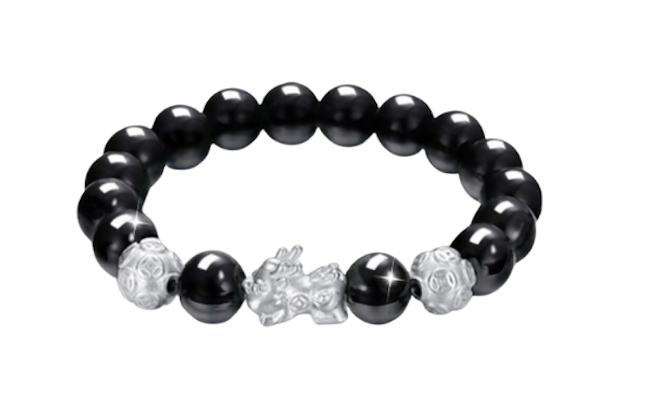 25 Silver Couples' Pixiu Bracelet for Dragon Zodiac Year