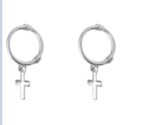 Faithful Cross Earrings