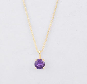 GoldChain-Colorful Birthstone