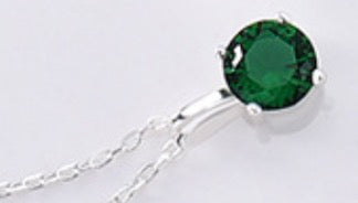 SilverChain-Colorful Birthstone