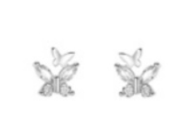 Double Butterfly Earrings