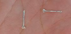 minimalist diamond earrings
