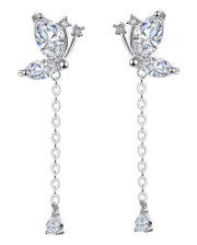 Butterfly Chain Earrings
