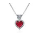 Red Heart Classic Pendant