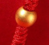 Gold Bead Charm