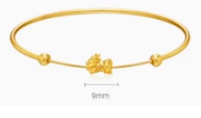 Small Pixiu 18K Gold Bracelet