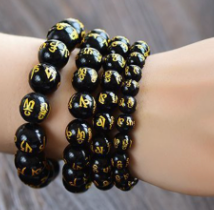 12mm Red Pixiu Bead Bracelet