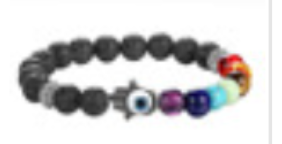 Black Energy Bead Bracelet