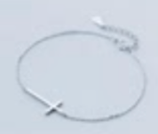 Cross Bracelet (Silver)