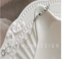 5 Heart Silver Bracelet