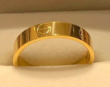 Timeless Love Gold Band