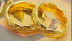 Golden Woven Band