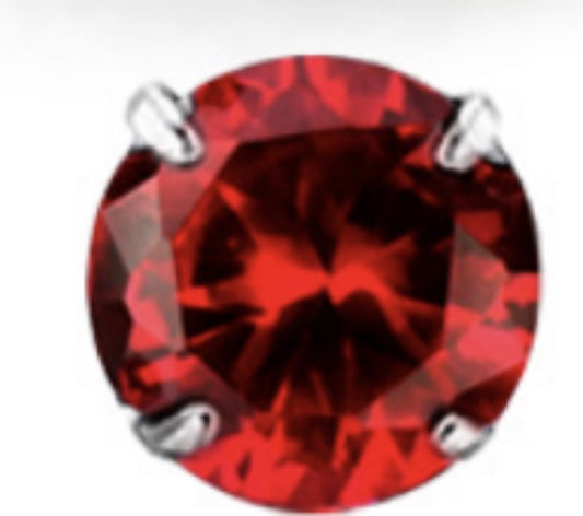 4claw garnet red triangle shape