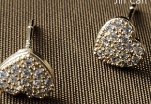 Heart Gold Studs