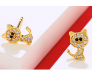 Playful Kitten Studs