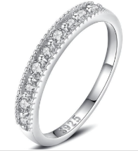 Hallow Pavé Band