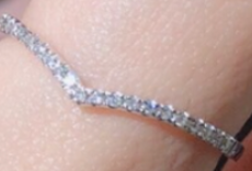 Sleek Zircon Band