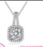 White Gold; Size: 6.5mm Zircon 50 Sents