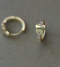 Golden Butterfly Charm